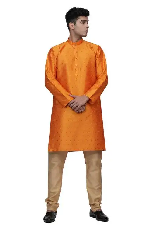 Box Embroidery Kurta Pajama Set