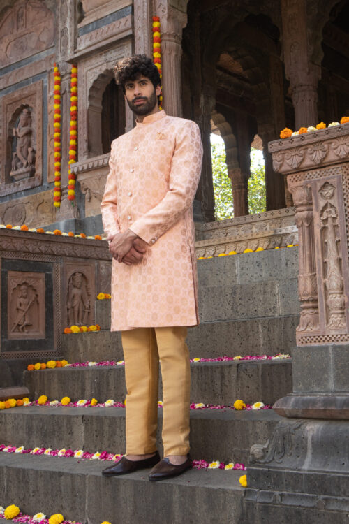 Brocade Pattern Sherwani