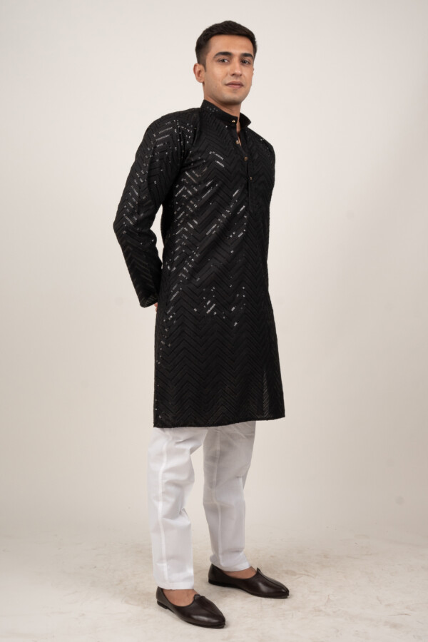 Starlit Glimmer Kurta Pajama set - Image 6