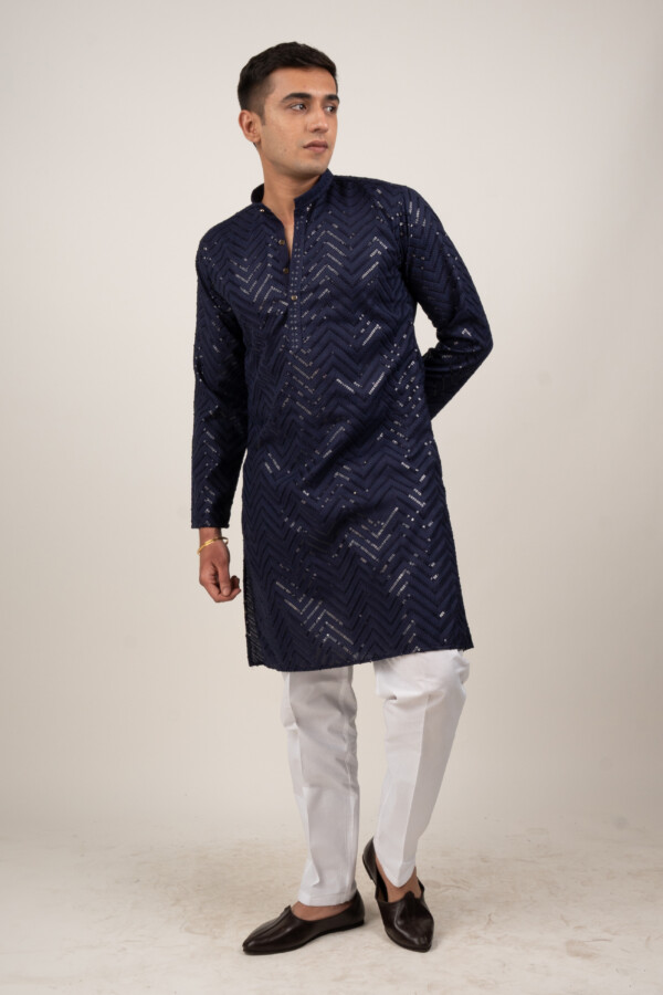 Starlit Glimmer Kurta Pajama set - Image 5