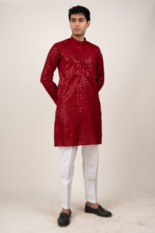 Starlit Glimmer Kurta Pajama set