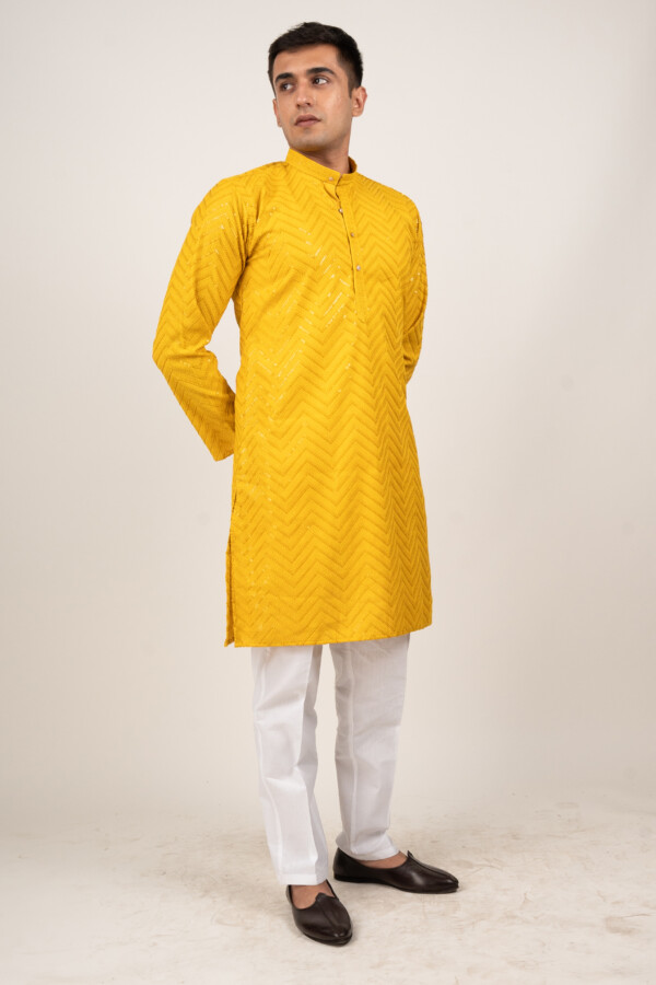 Starlit Glimmer Kurta Pajama set - Image 2